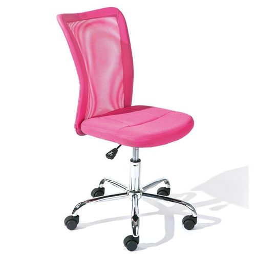 Fauteuil De Bureau Enfant "Colors" 89-99cm Rose