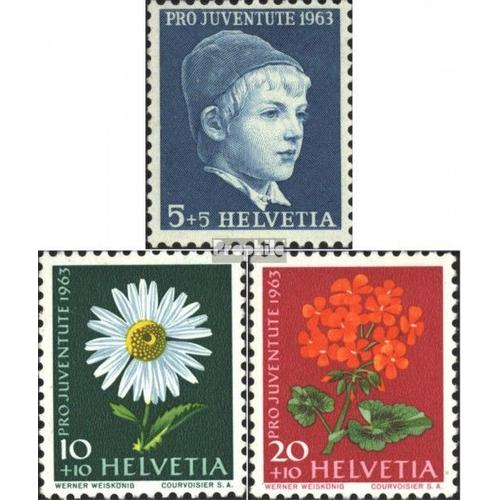 Suisse 786x-788x (Édition Complète) Oblitéré 1963 Pro Juventute