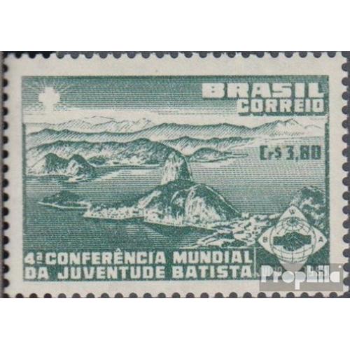 Brésil 804 (Complète.Edition.) Neuf Avec Gomme Originale 1953 Conférence Mondiale Le Baptistenjugend