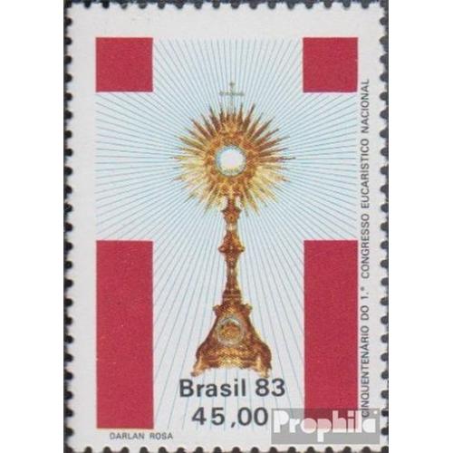 Brésil 1999 (Complète.Edition.) Neuf Avec Gomme Originale 1983 Eucharistiques Congrès