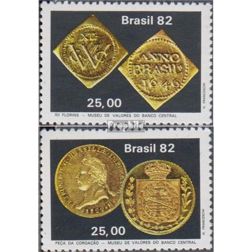 Brésil 1917-1918 (Complète.Edition.) Neuf Avec Gomme Originale 1982 Banque Centrale Musée