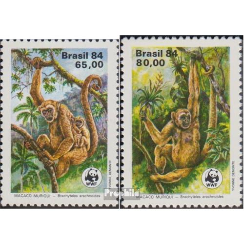 Brésil 2052-2053 (Complète.Edition.) Neuf Avec Gomme Originale 1984 Conservation