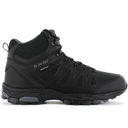 Histec Raven Mid Wp Softshell Waterproof Chaussures De Randonnée Marche Trekking Noir 0006888s022