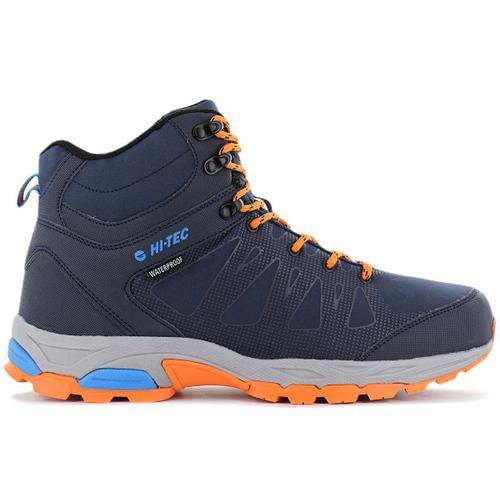 Histec Raven Mid Wp Softshell Waterproof Chaussures De Randonnée Marche Trekking Bleu 0006888s032