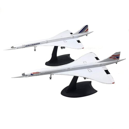 1:200 Supersonic Concorde Concorde Avion De Passagers Alloy Modèle D¿Ornement De Collection