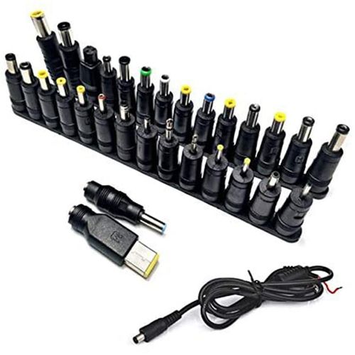 31pcs Ordinateur portable Dc Power Supply Adaptateur Connecteur Plug Ac Dc Jack Chargeur Connecteurs Ordinateur portable Power Adap