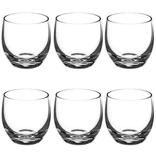 Lot De 6 Verrines Verre Arrondies "Bistro" 6cm Transparent
