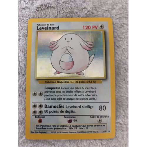 Carte Leveinard 3/102 - Holo-Rare