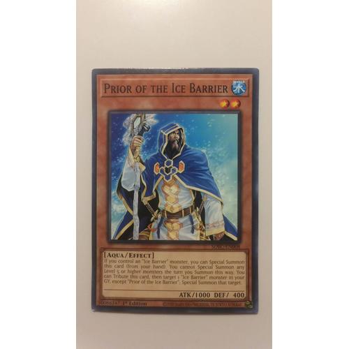 Yu-Gi-Oh! | Prior Of The Ice Barrier | Sdfc-En008 | 1st Edition