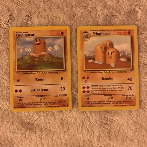 Cartes Taupiqueur + Triopikeur (19/102)