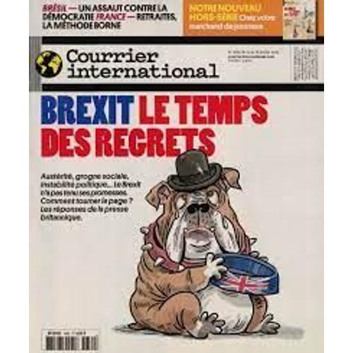 Courrier International 1680 Brexit Le Temps Des Regrets
