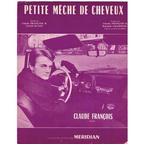 Petite Mèche De Cheveux ( Vline-Buggy - Kenneth Chambers ) Claude François / 1964 / Piano & Chant
