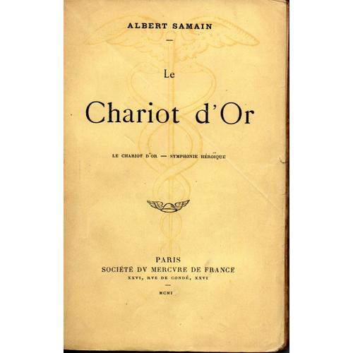 Le Chariot D'or Albert Samain