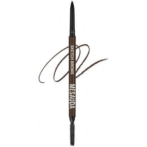Crayon À Sourcils Waterproof Sketch Brows 104 Noir Mesauda 