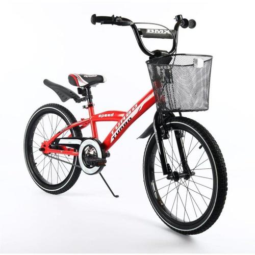 Vélo enfant BMX 20 pouces frein à rétropédalage 6 à 10 ans by Lux4Kids Red  01