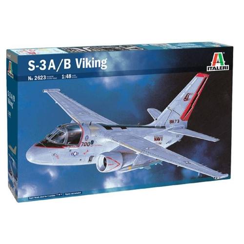 Italeri - I2623 - Maquette - Aviation - S-3a B Viking - Echelle 1 48
