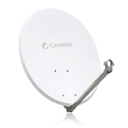Antenne Parabole Satellite ALUMINIUM - Cahors ANT 65HD - 65 CM, Gain 36,3 dB, 12,625 GHz