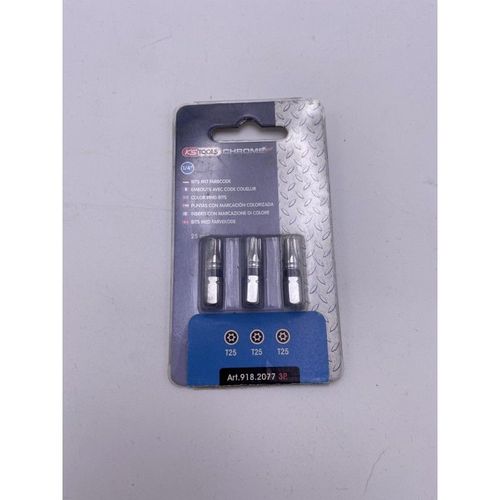 Embout Torx T25 Code Couleur Bleu Foncé 25mm