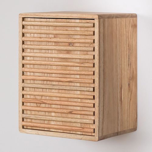 Armoire Murale En Bois Deleyna Marron Bois Naturel
