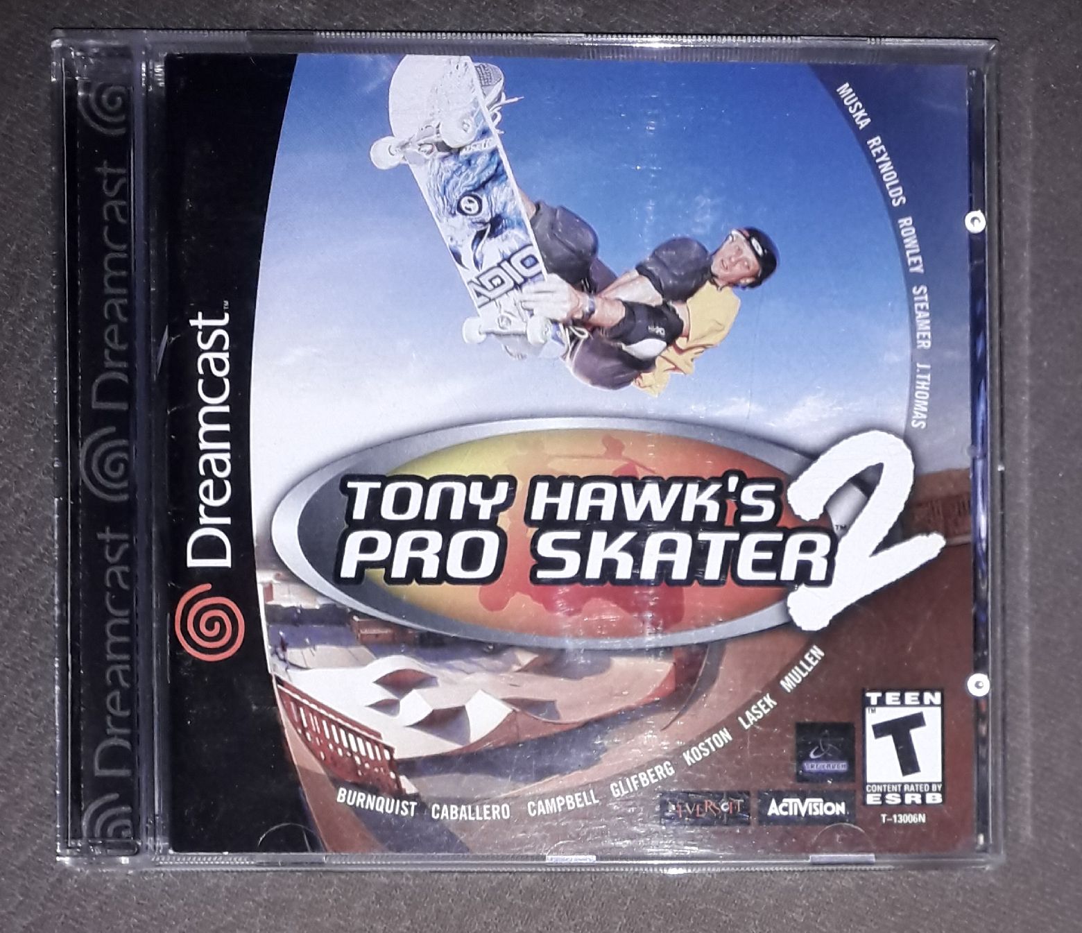 Tony Hawk's Pro Skater 2 Dreamcast Version Anglaise