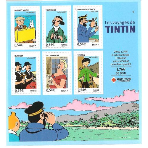 Bloc 109 (2007) Bloc Croix-Rouge Tintin N**