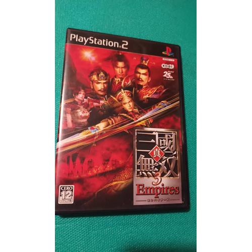 Dynasty Warriors 3 Empires Ps2 Playstation 2 Jap J Japan