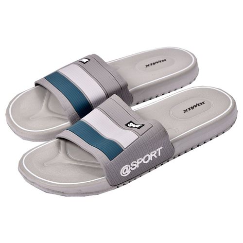 Claquette Homme Antidérapante - Sandale De Piscine - Su3528 Gris