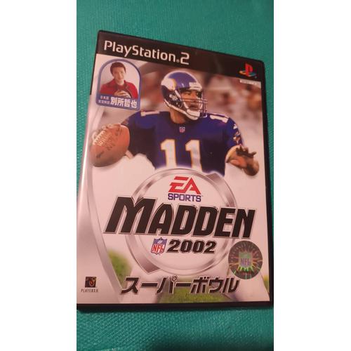 Madden Nfl 2002 Ps2 Playstation 2 Jap J Japan