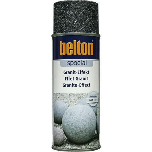 Bombe De Peinture Effet Granit Noir Belton 400ml