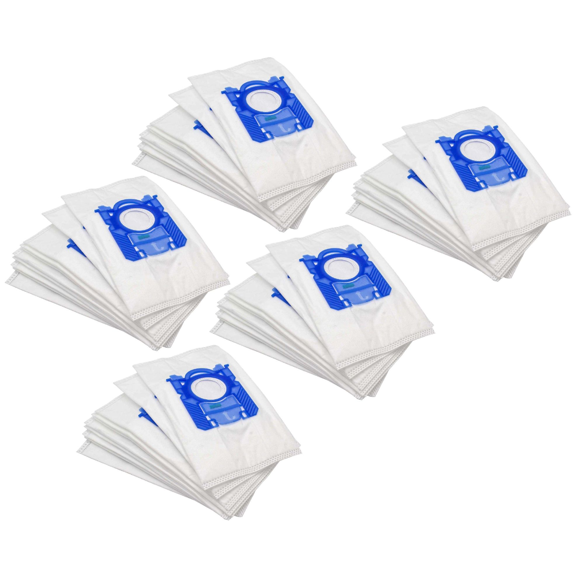 vhbw 50x Sacs compatible avec Philips FC 9050 - 9099 Jewel, FC 9000...