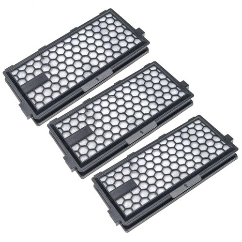 vhbw 3x filtre compatible avec Miele S 8000 Ecoline, S 8340, S 8310, S 8999 aspirateur - Filtre HEPA contre les allergies