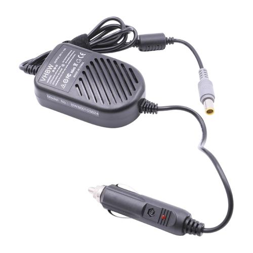 vhbw Chargeur allume-cigare 12V compatible avec Lenovo Thinkpad L430, L520, L530 remplace 41N8460, 40Y7700, 92P1211, 92P1153, 92P1159, 92P1160