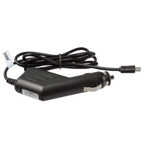 Vhbw Alimentation / Chargeur Allume Cigare (2a) Avec Micro-Usb Compatible Avec Doro Phoneeasy 508, 612, 613, 631, 632