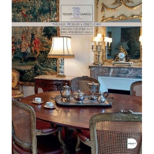 Tableaux Mobilier & Objets D'art - Enchères Tessier Sarrou - Mercredi 04 Décembre 2019. - Drouot-Richelieu