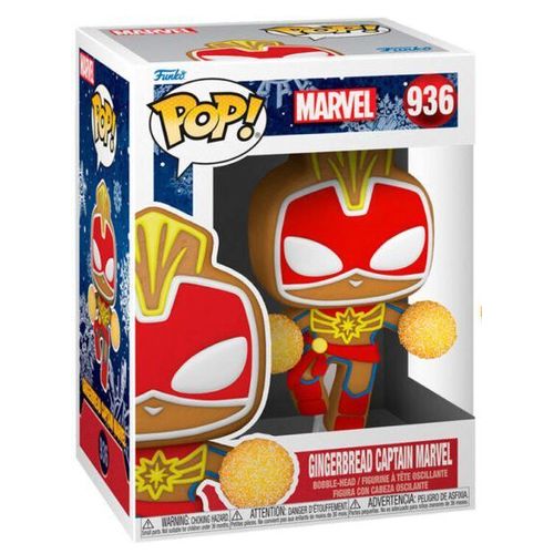 Figurine Funko Pop! - N?936 - Marvel Holiday - Captain Marvel
