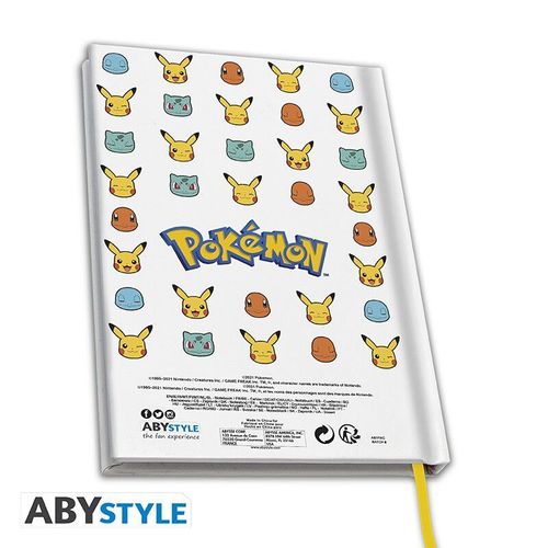 Cahier A5 - Pokemon - Starters
