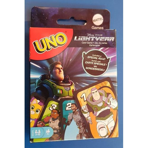 Mattel Games Uno Buzz L Eclair Jeu De Société Et De Cartes 2 10 Joueurs D S 7 Ans Hjc24