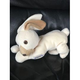 Doudou Lapin Couché Écru Beige Ajena 20cm