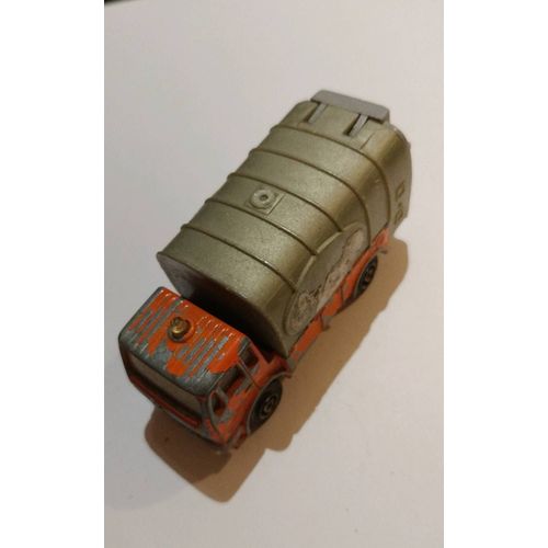 Majorette Camion Poubelles Orange 