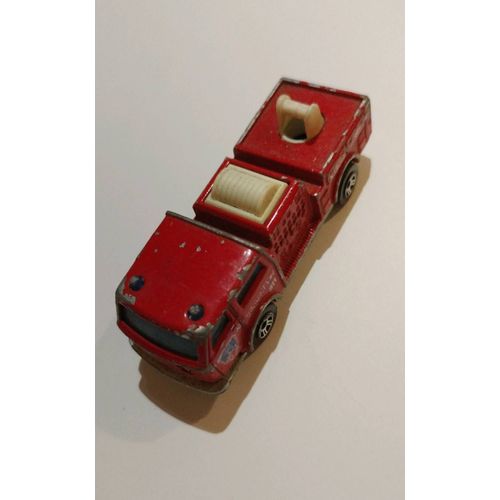 Majorette Camion De Pompier Échelle Rouge 