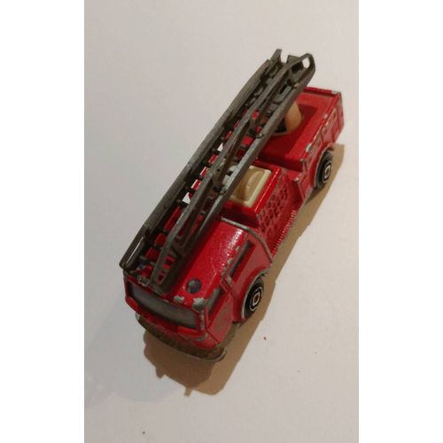 Majorette Camion De Pompier Échelle 