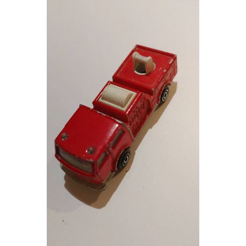 Majorette Camion De Pompier Échelle Rouge 