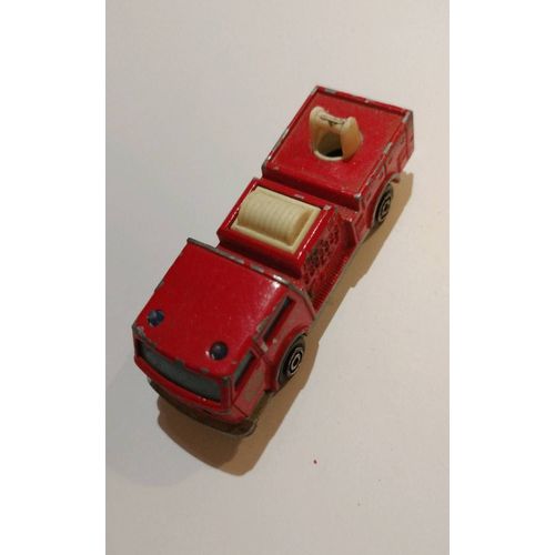 Majorette Camion De Pompier Échelle Rouge 
