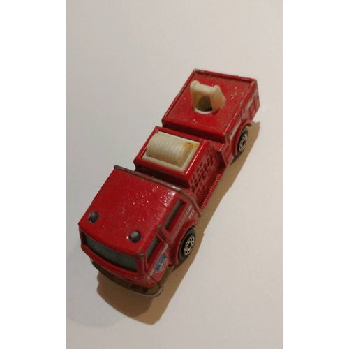 Majorette Camion De Pompier Échelle Rouge 