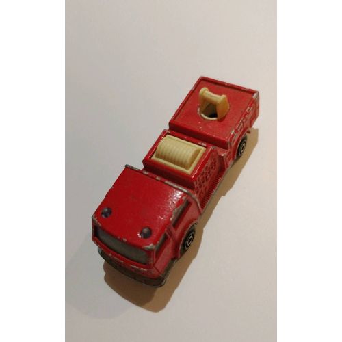 Majorette Camion De Pompier Échelle Rouge 