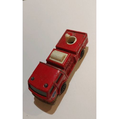 Majorette Camion De Pompier Échelle Rouge 