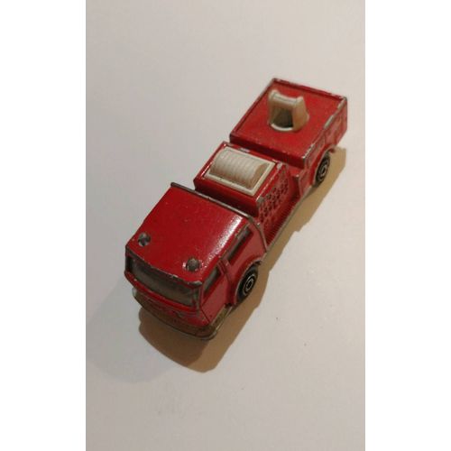Majorette Camion De Pompier Échelle Rouge 