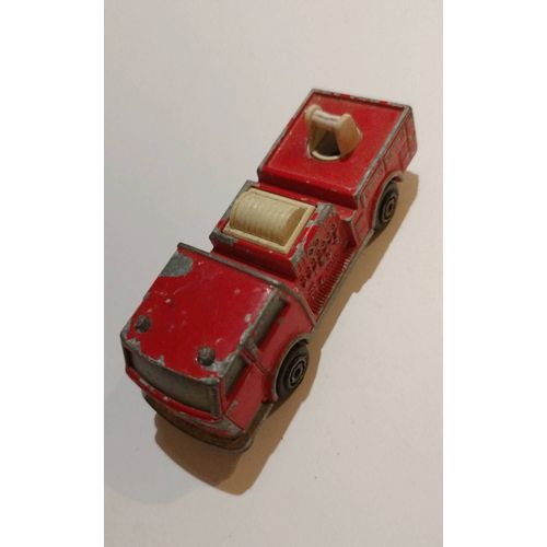 Majorette Camion De Pompier Échelle Rouge 