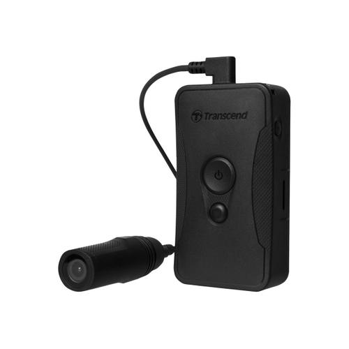 Transcend DrivePro BODY60 - Caméscope - 1080p / 30 pi/s - flash 64 Go - mémoire flash interne - Wireless LAN, Bluetooth