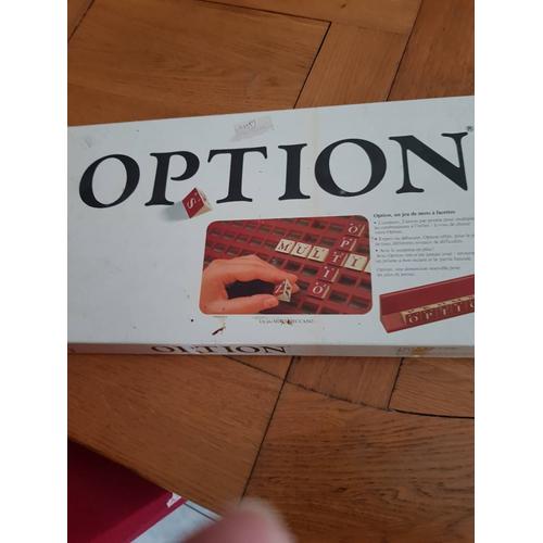 Jeu De Lettre Option 